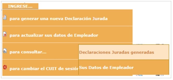 Imagen de sistema en la que se muestran mejoras en acceso y descarga de información e incorporan más datos al resultado de la consulta